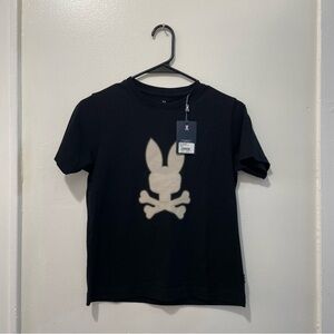 Psycho Bunny Black Tee (Kids)